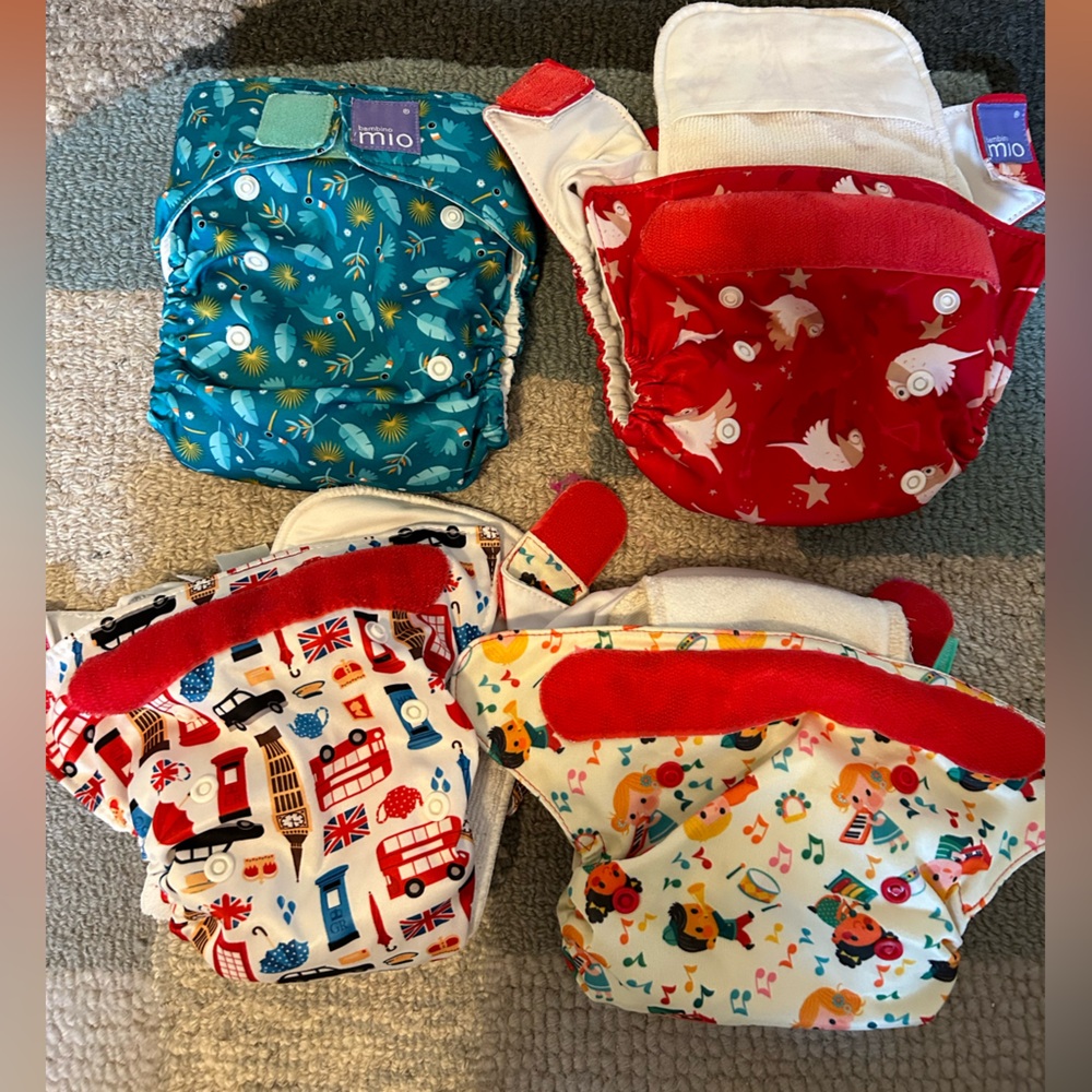 Bambino Mio Cloh Diapers Set of 4